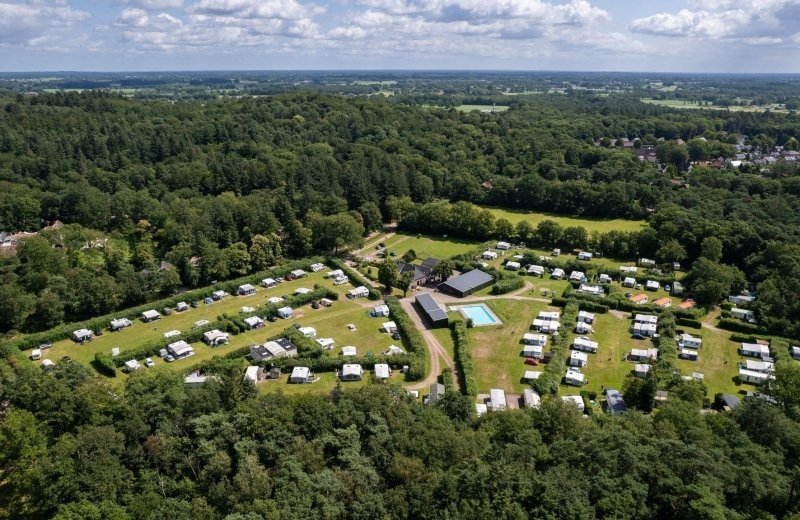 Reusterman camping in de bossen nabij zutphen